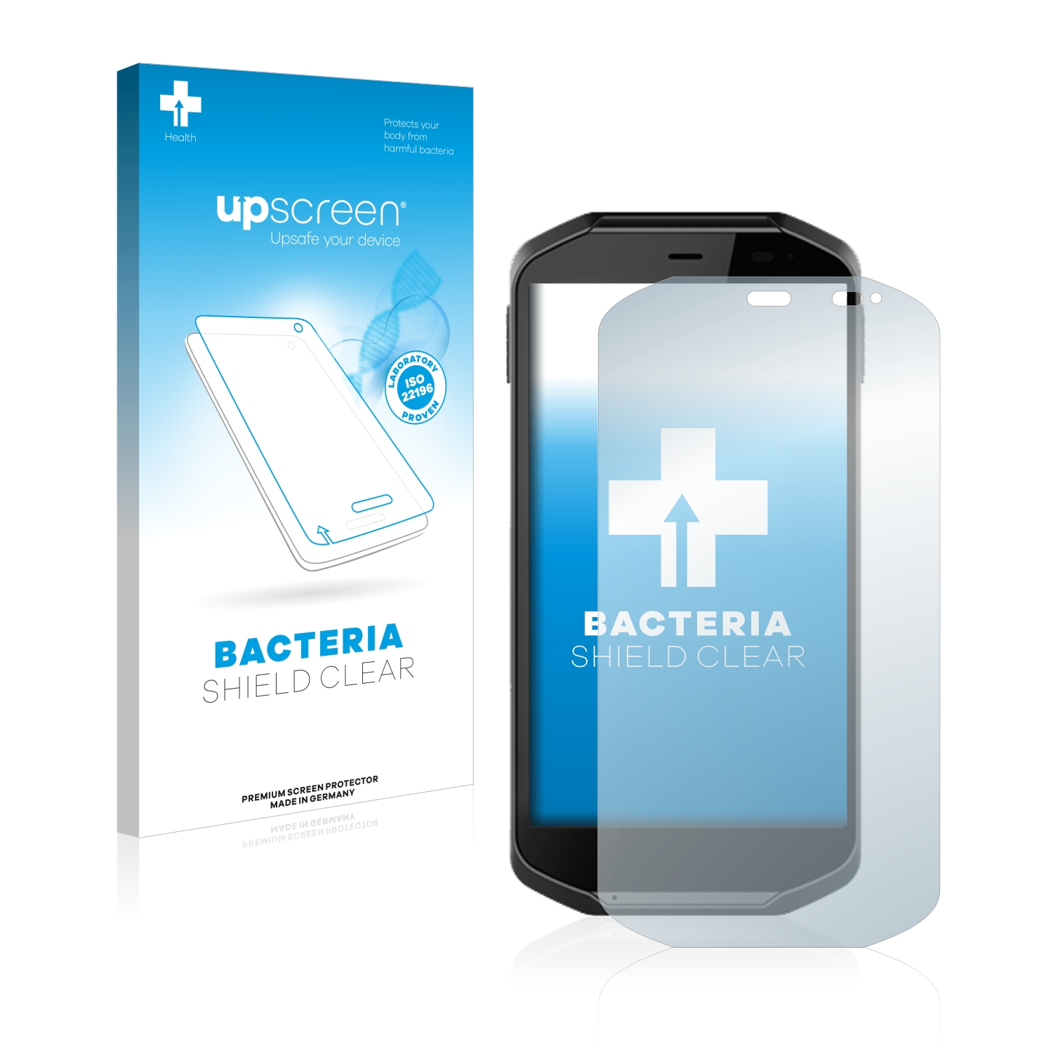 FS5) klare Pokini UPSCREEN Tab antibakteriell Schutzfolie(für