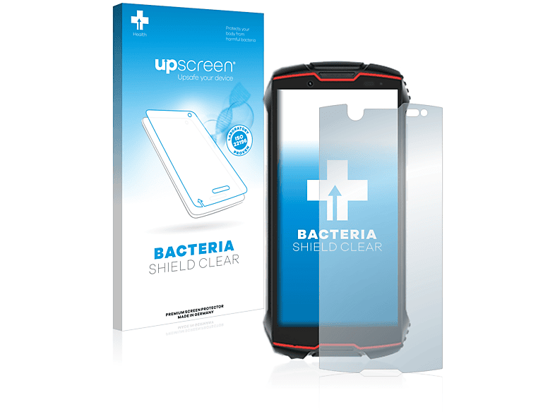 UPSCREEN antibakteriell klare Schutzfolie(für Cubot King Kong Mini 2 Pro)
