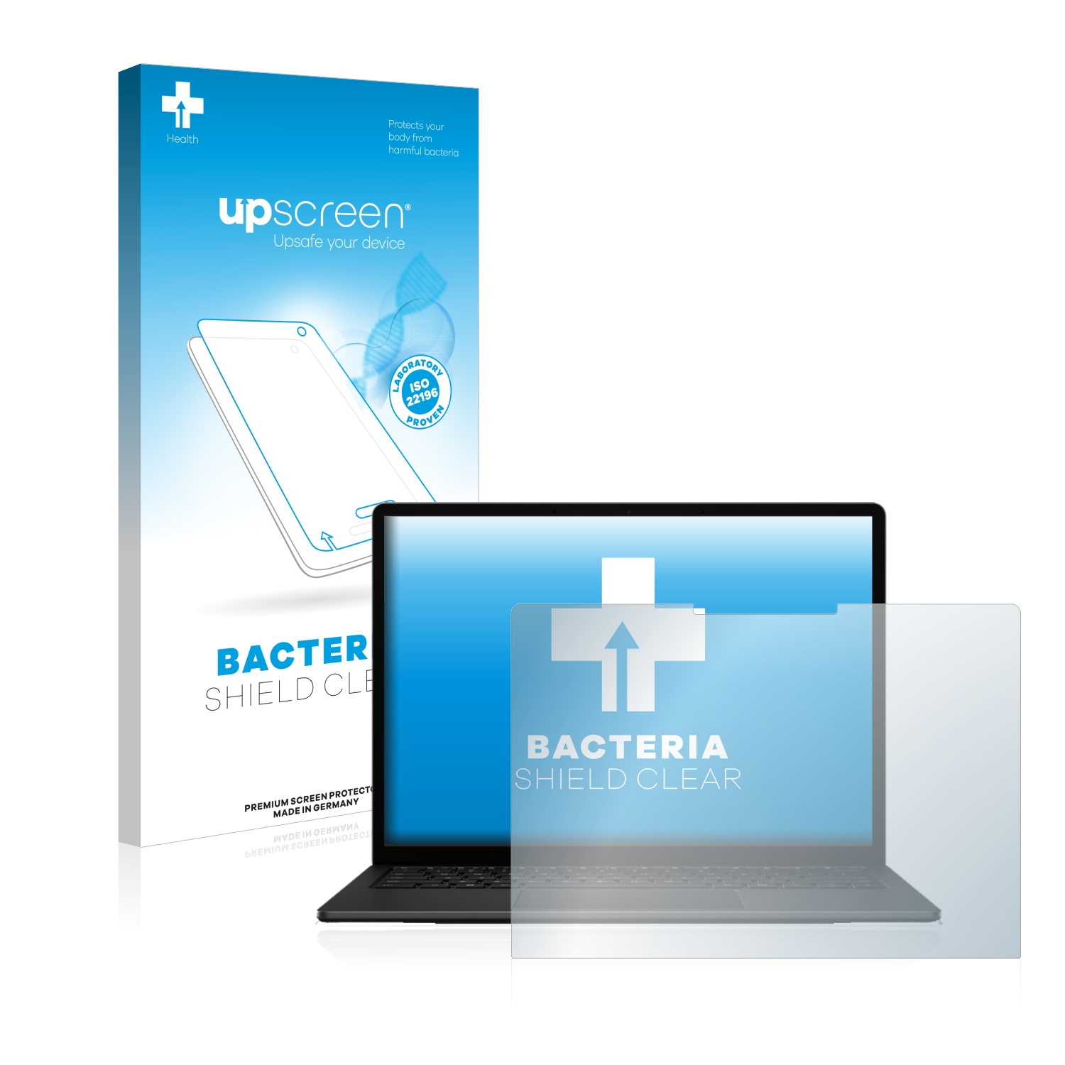 klare 5 Laptop UPSCREEN antibakteriell Surface Microsoft Schutzfolie(für 15\