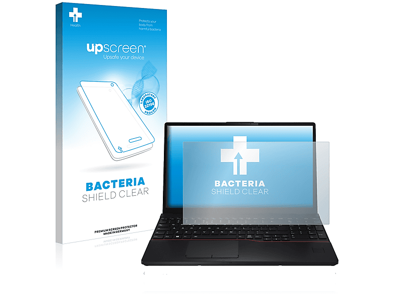 UPSCREEN antibakteriell klare Schutzfolie(für Lifebook E5512) Fujitsu