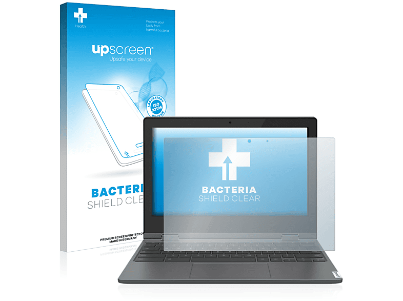 UPSCREEN antibakteriell klare Schutzfolie(für Lenovo IdeaPad Flex 3 Chromebook 11IGL05)