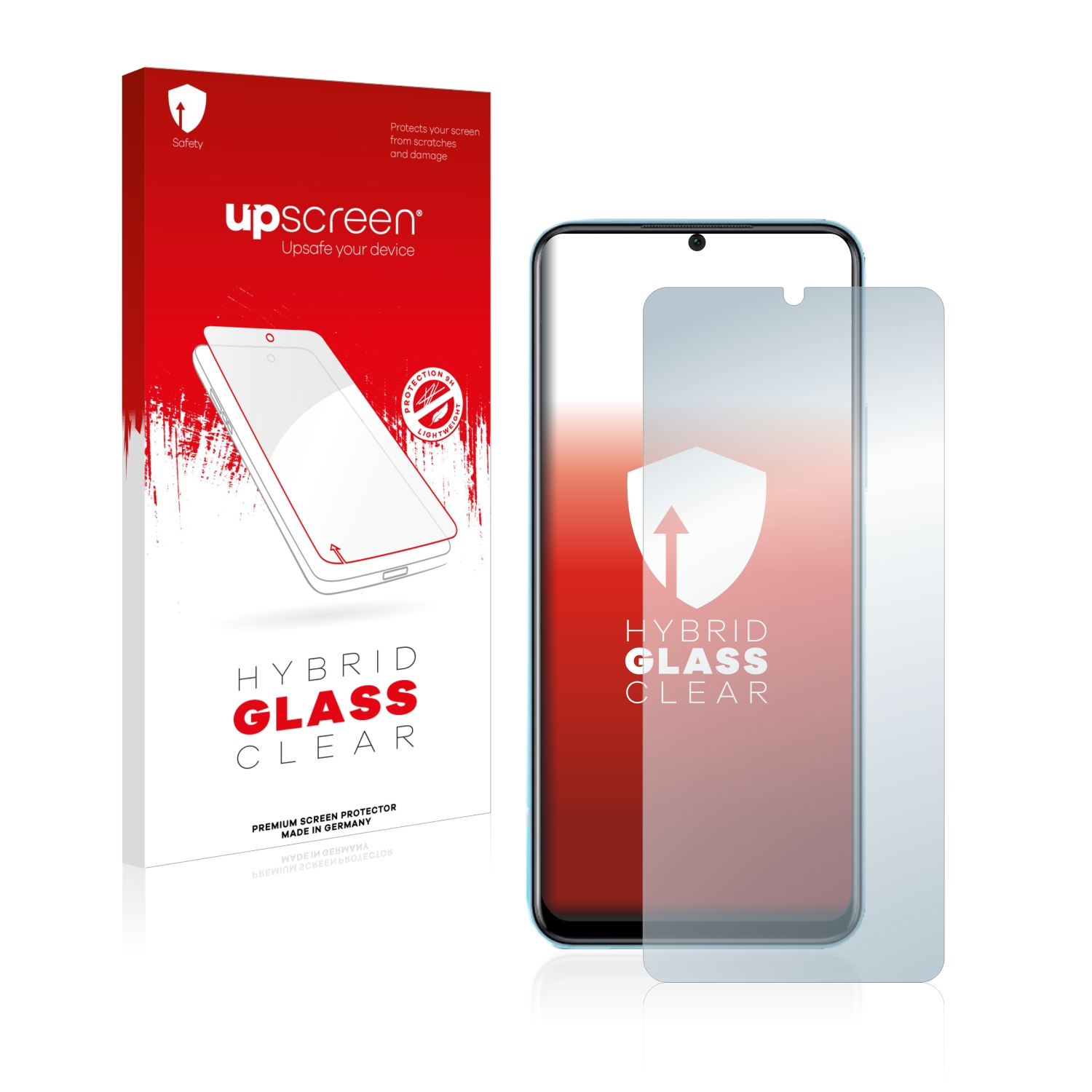 iQOO UPSCREEN Vivo Z6 Schutzfolie(für Lite) klare