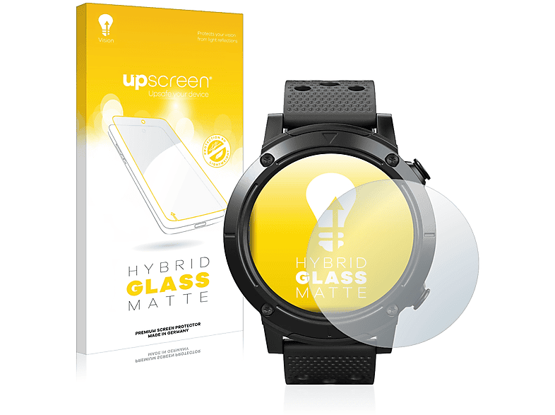 UPSCREEN matte Schutzfolie(für SilverCrest Sport) Smartwatch