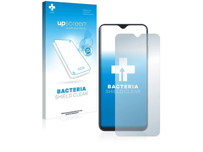 UPSCREEN antibakteriell klare Schutzfolie(für Blackview Oscal C80)