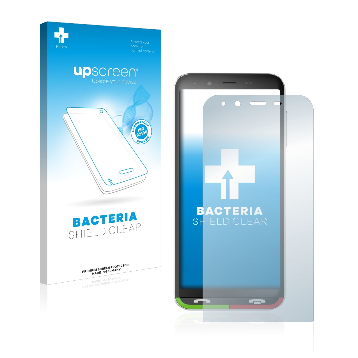 UPSCREEN antibakteriell klare Schutzfolie(für Emporia SuperEasy)