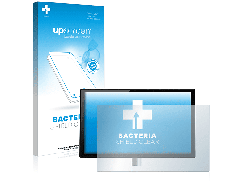 UPSCREEN antibakteriell klare Schutzfolie(für ads-tec MMT8017)