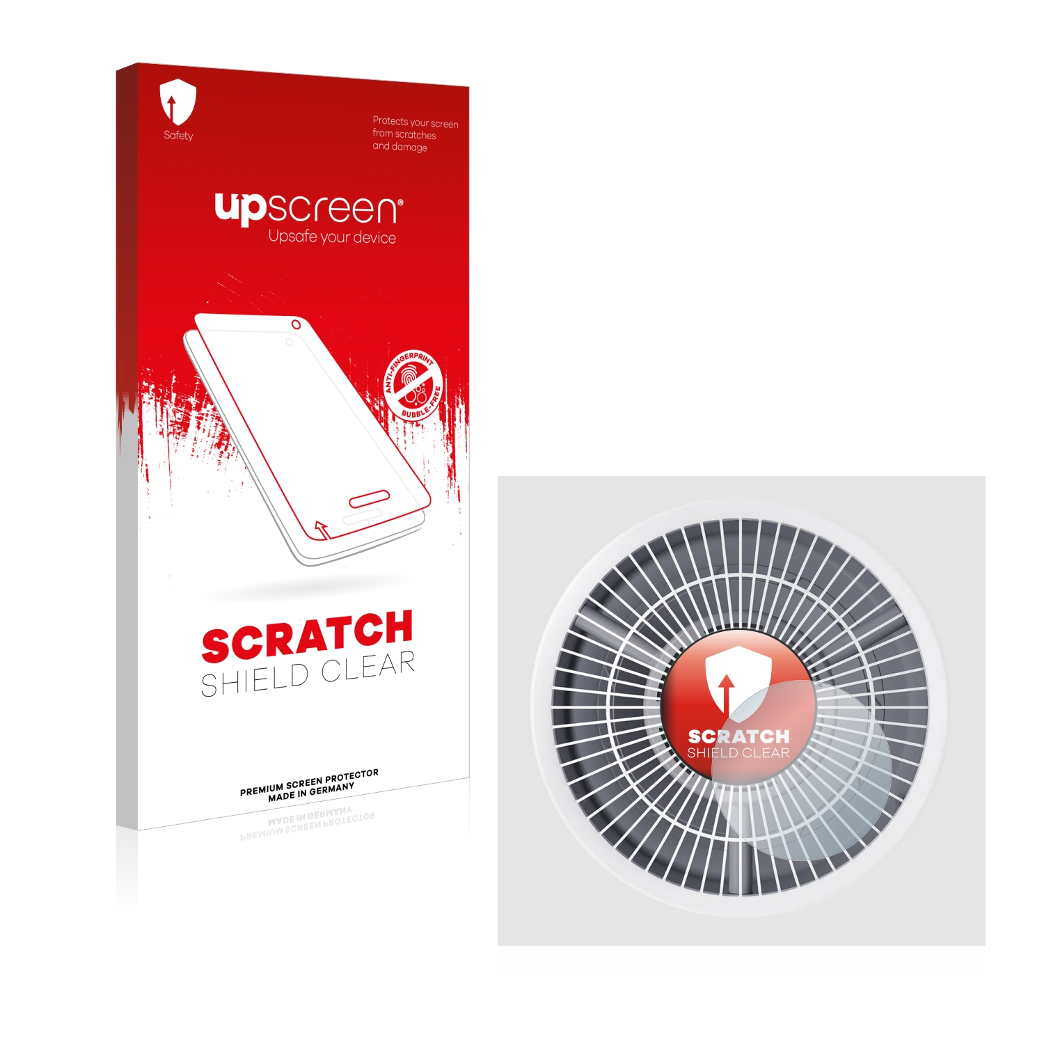 Compact) UPSCREEN Purifier 4 Schutzfolie(für Xiaomi klare Air Kratzschutz Smart