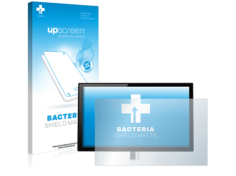 UPSCREEN antibakteriell entspiegelt matte Schutzfolie(für MMD8017) ads-tec