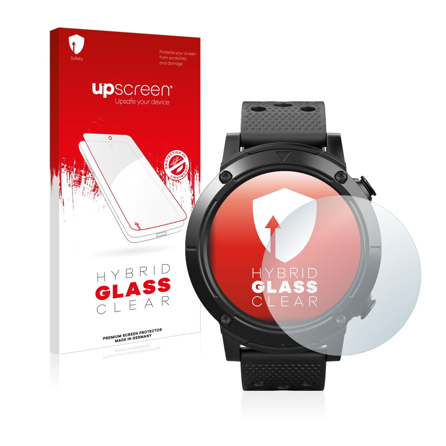 SilverCrest klare Sport) UPSCREEN Smartwatch Schutzfolie(für