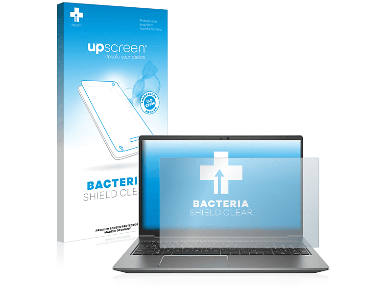 UPSCREEN antibakteriell klare Schutzfolie(für Power G8) HP Zbook