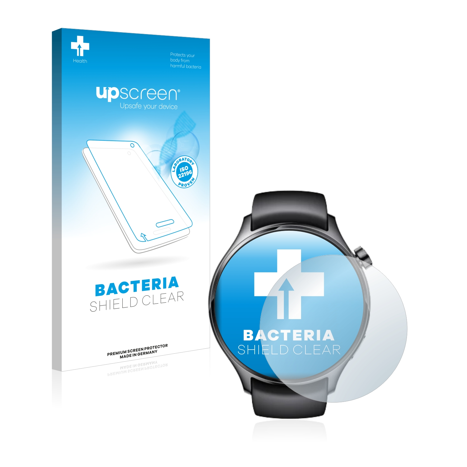 UPSCREEN antibakteriell klare Schutzfolie(für Xiaomi Pro) S1 Watch