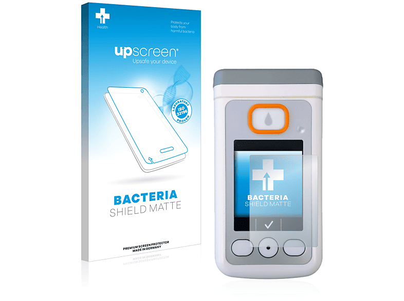 UPSCREEN antibakteriell entspiegelt matte Schutzfolie(für D-mine Pump) | Schutzfolien & Schutzgläser