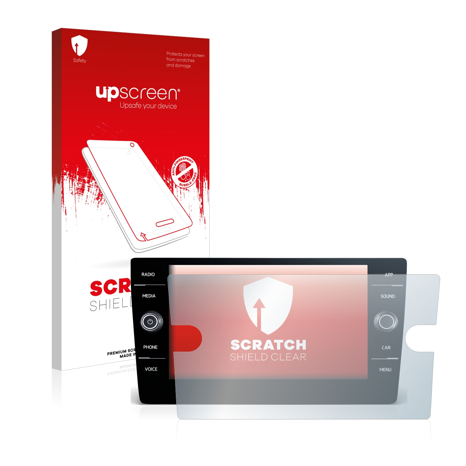 UPSCREEN Kratzschutz klare Line Discover 8\