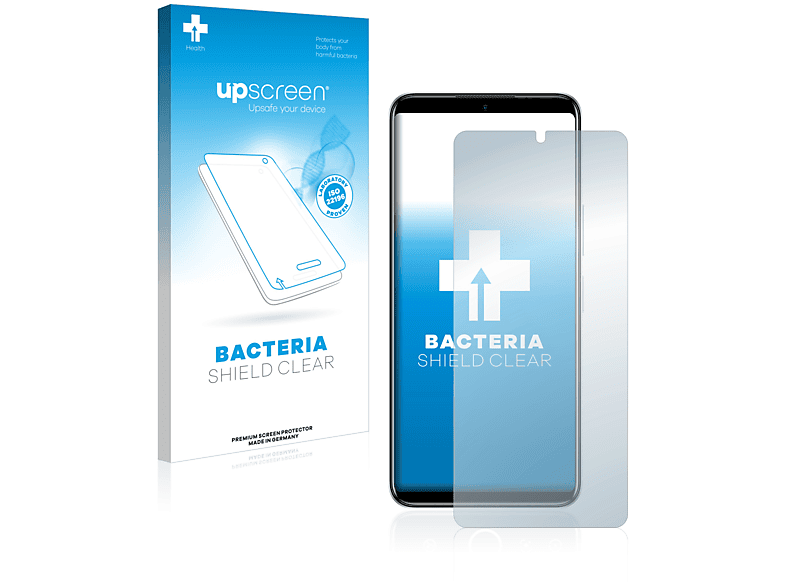 UPSCREEN antibakteriell klare Schutzfolie(für (G96)) Infinix 12 Note