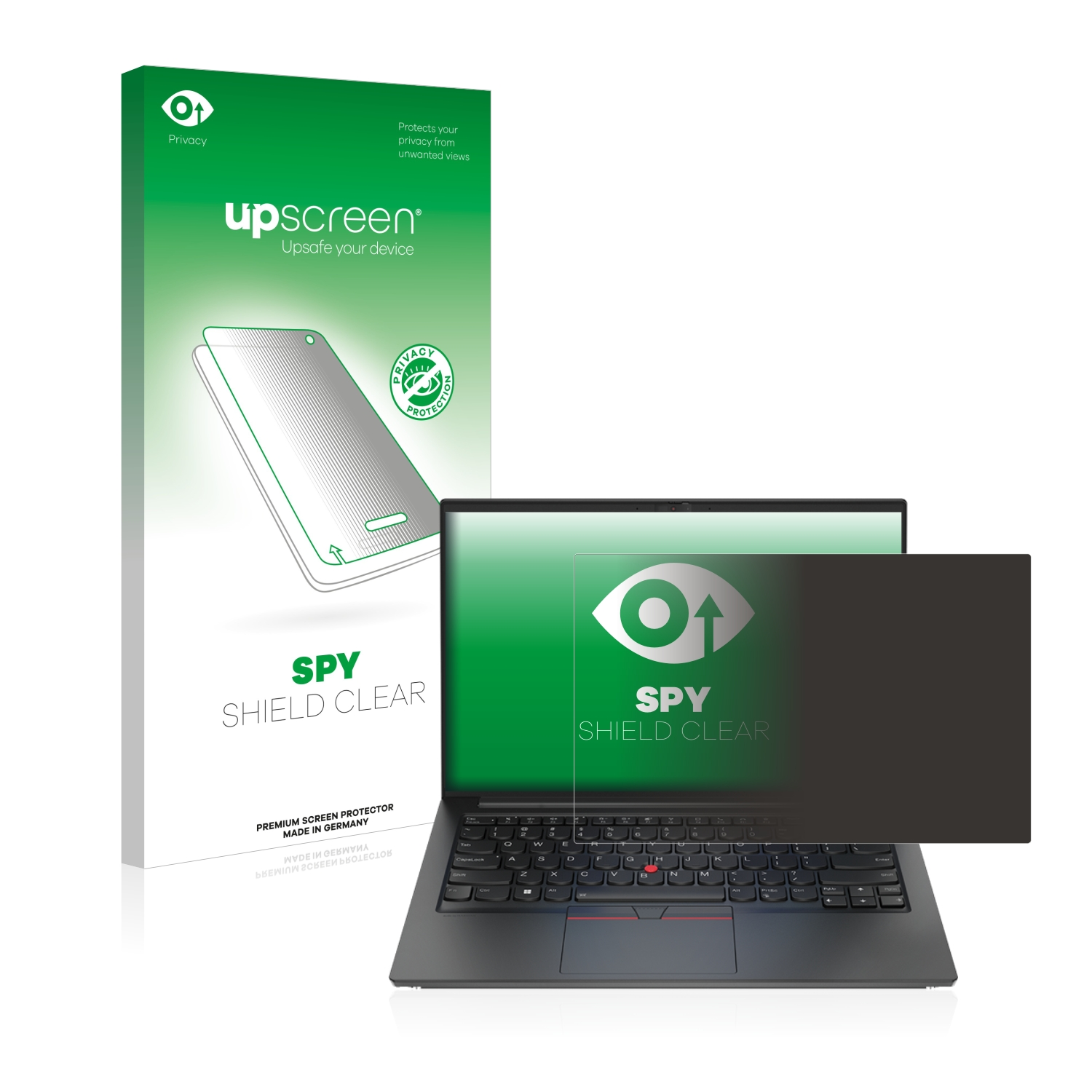 UPSCREEN Anti-Spy Schutzfolie(für Lenovo Gen.)) (4. E14 ThinkPad