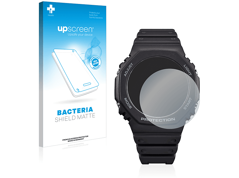 G-Shock matte Schutzfolie(für Casio UPSCREEN antibakteriell GA-B2100) entspiegelt