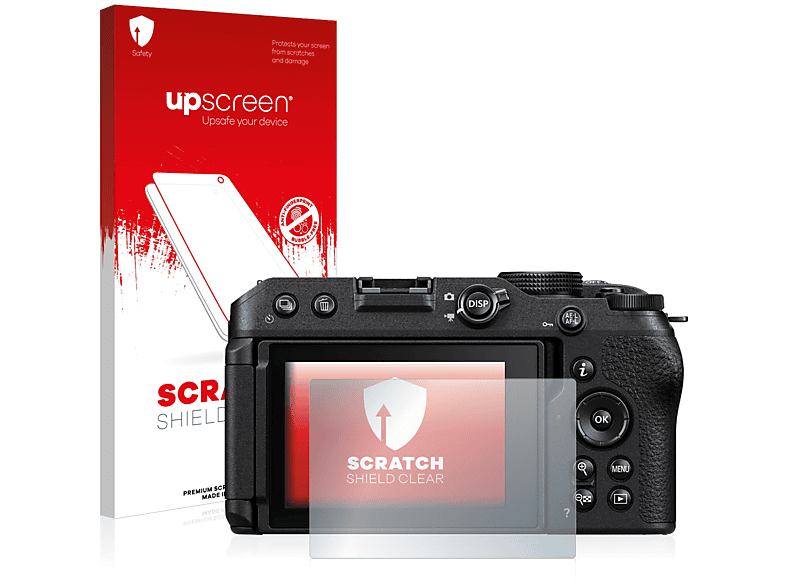 Pellicola Protettiva Opaca Upscreen Per Nikon Z F - Vetro Temperato 9H, Anti-riflesso, Anti-impronte, Applicazione Senza Bolle