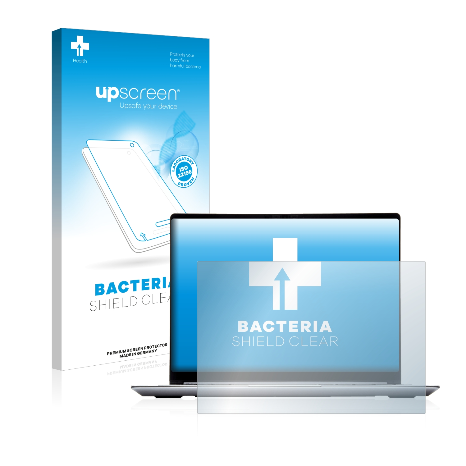 UPSCREEN Framework Laptop) klare antibakteriell Schutzfolie(für