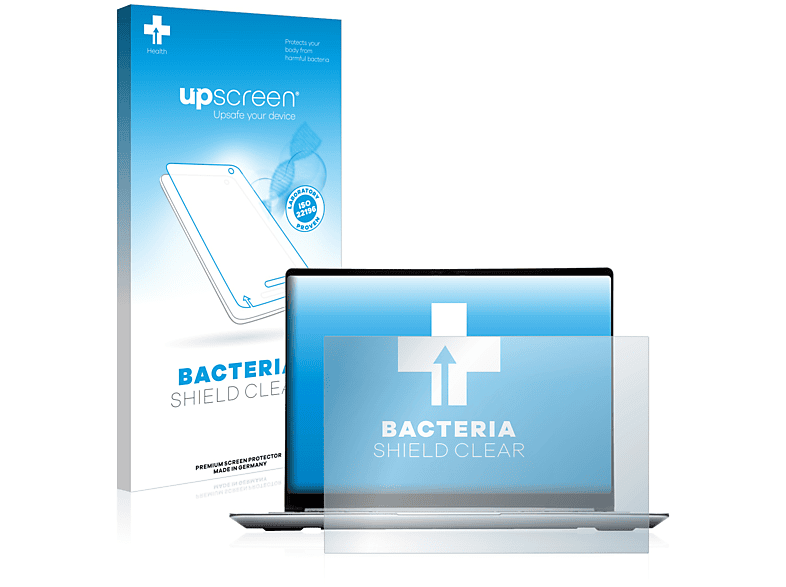 UPSCREEN antibakteriell klare Schutzfolie(für Laptop) Framework