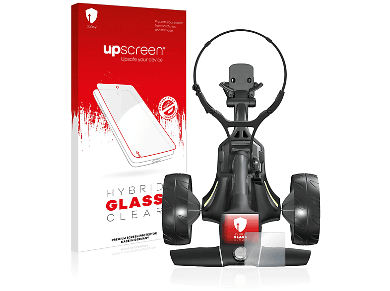UPSCREEN klare Schutzfolie(für Motocaddy M3 GPS Electric Trolley (2022