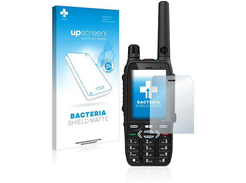 MXP600) UPSCREEN Schutzfolie(für entspiegelt Motorola matte antibakteriell