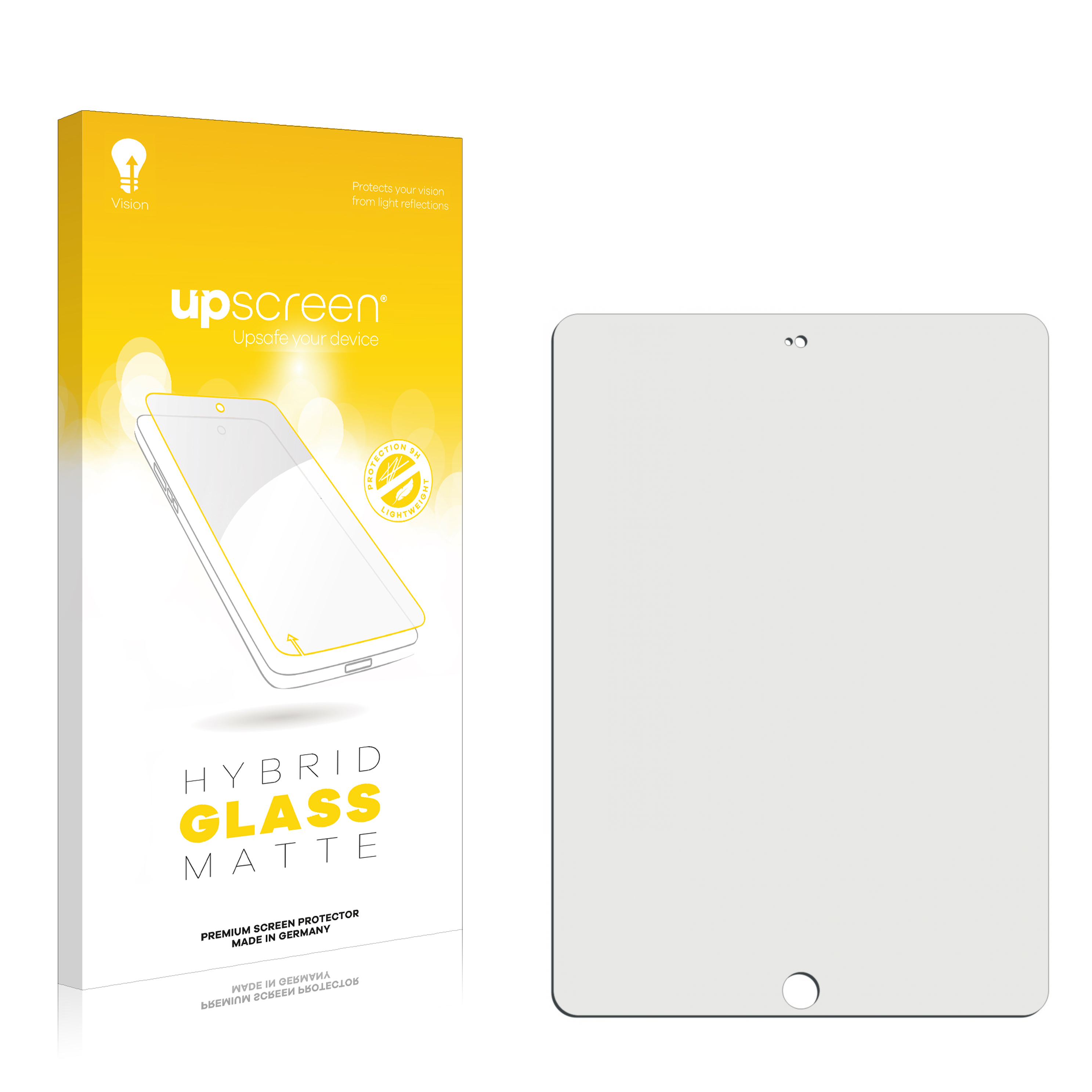 UPSCREEN matte Schutzfolie(für Apple iPad 2014) 2 Air