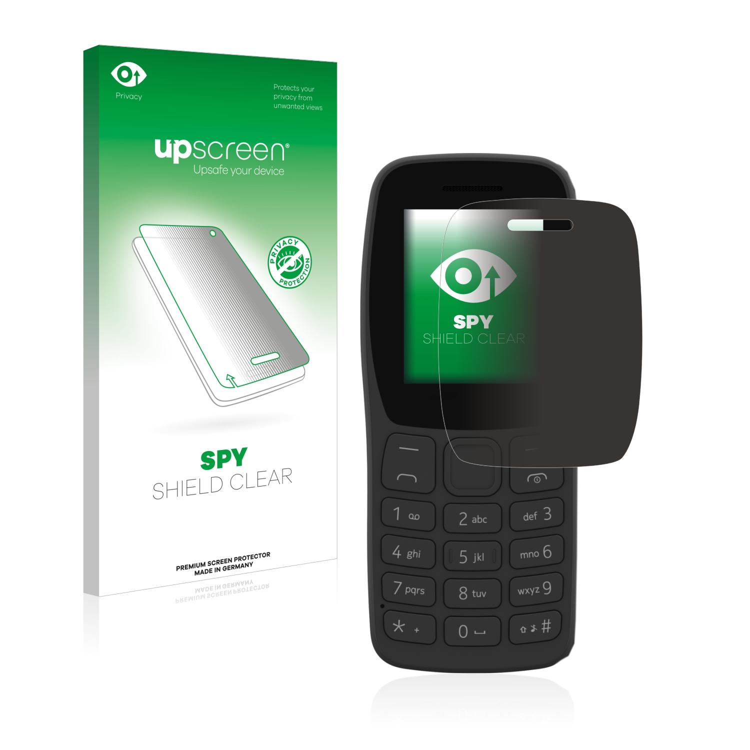 2022) Schutzfolie(für UPSCREEN Nokia Anti-Spy 105