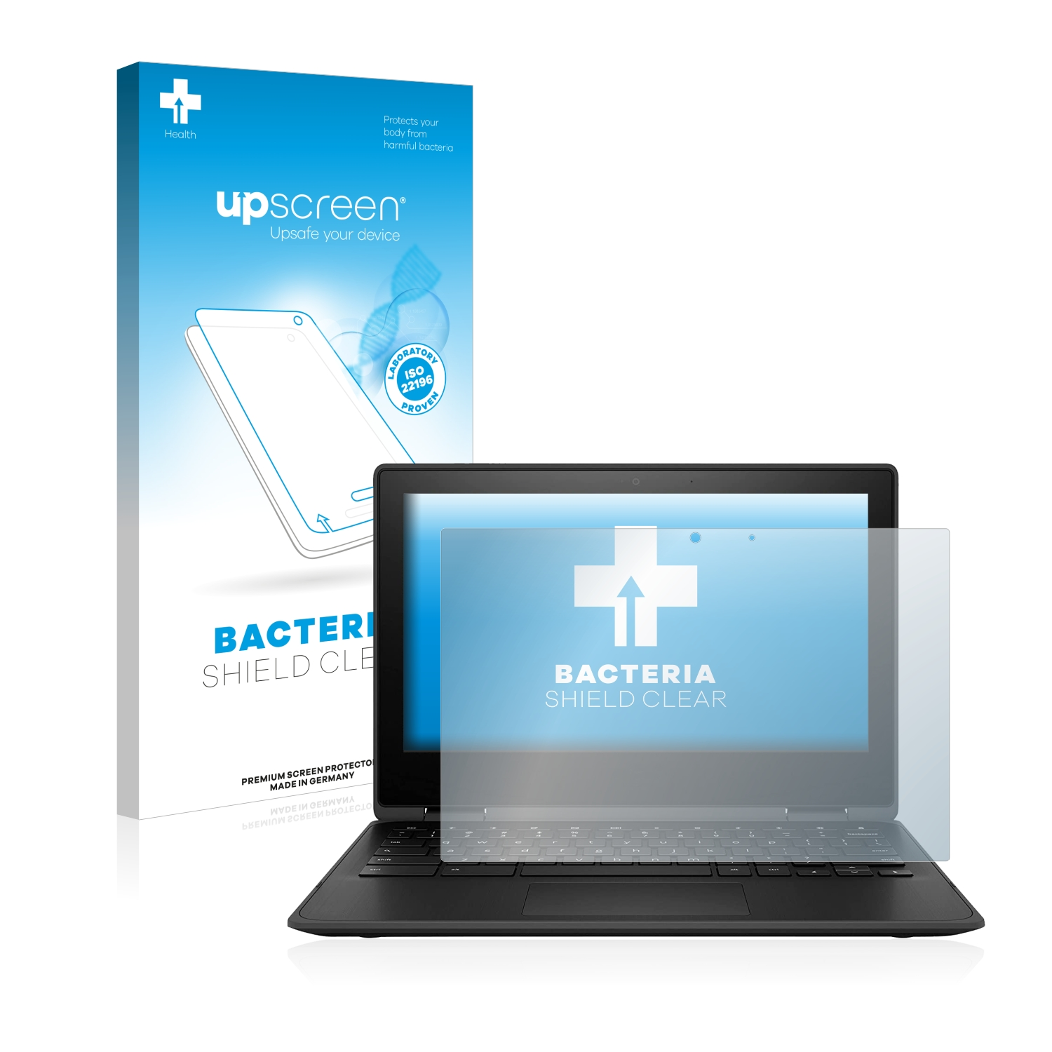 UPSCREEN antibakteriell klare 11 HP Chromebook Schutzfolie(für G3) x360