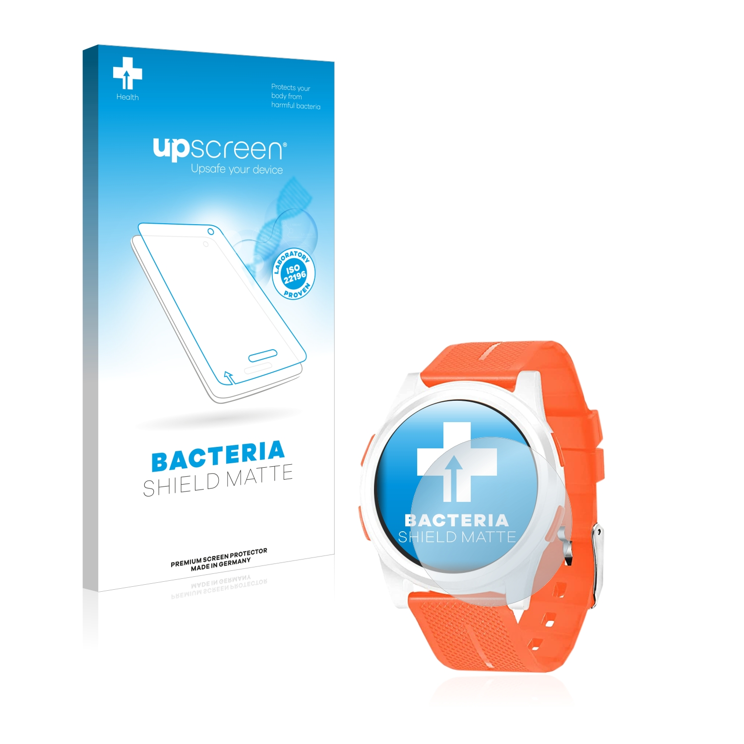 UPSCREEN Schutzfolie(für Wifort Watch) Digital entspiegelt antibakteriell matte