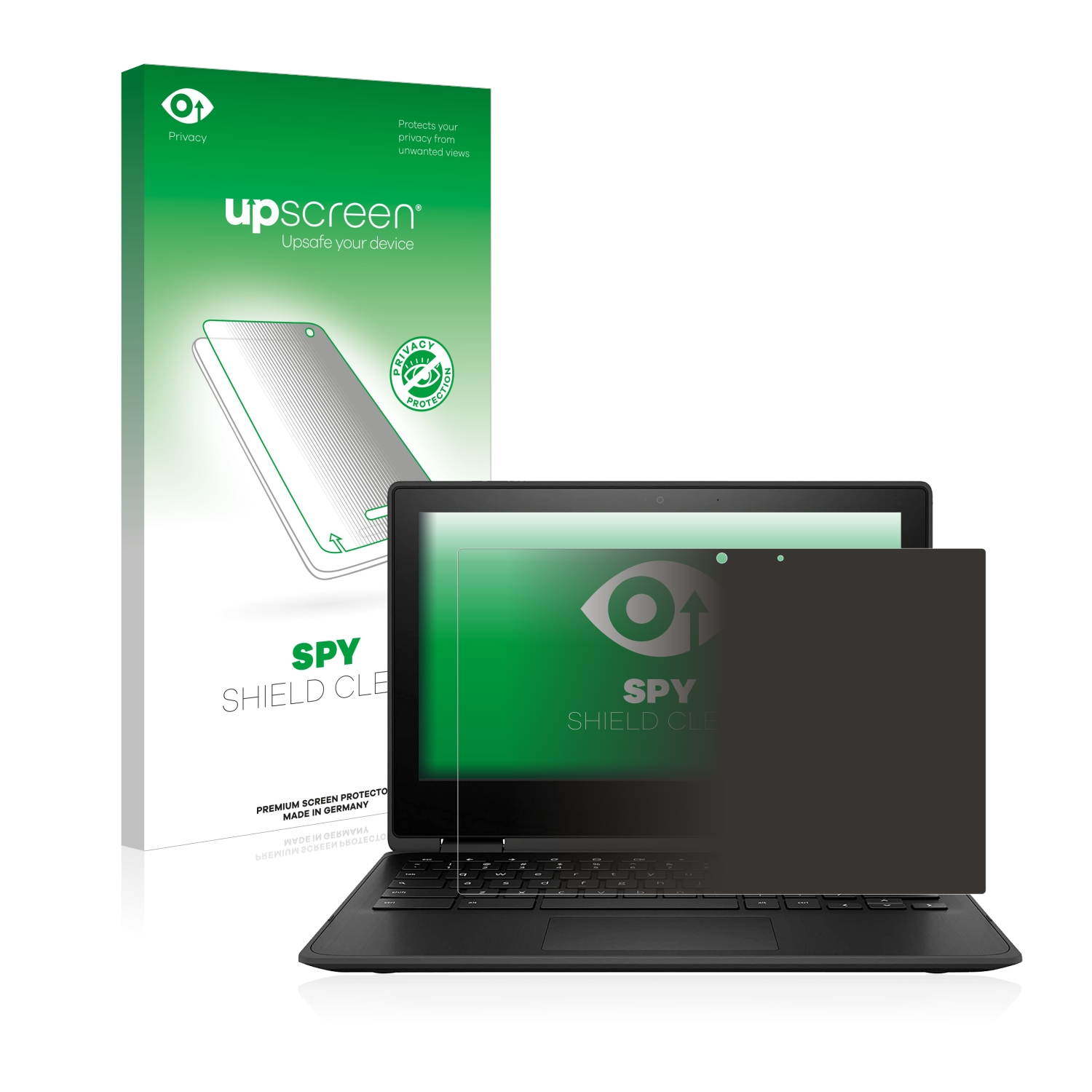 UPSCREEN Anti-Spy Schutzfolie(für HP G3) 11 x360 Chromebook
