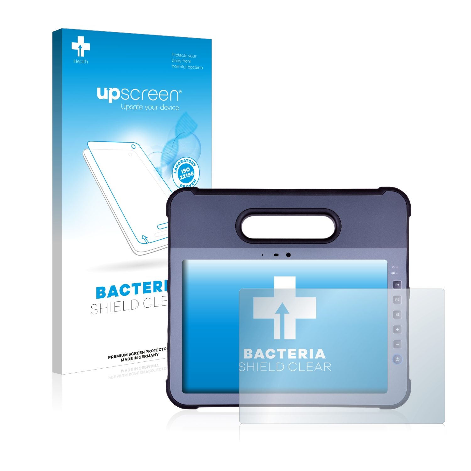Pokini G10) antibakteriell UPSCREEN Schutzfolie(für Tab klare