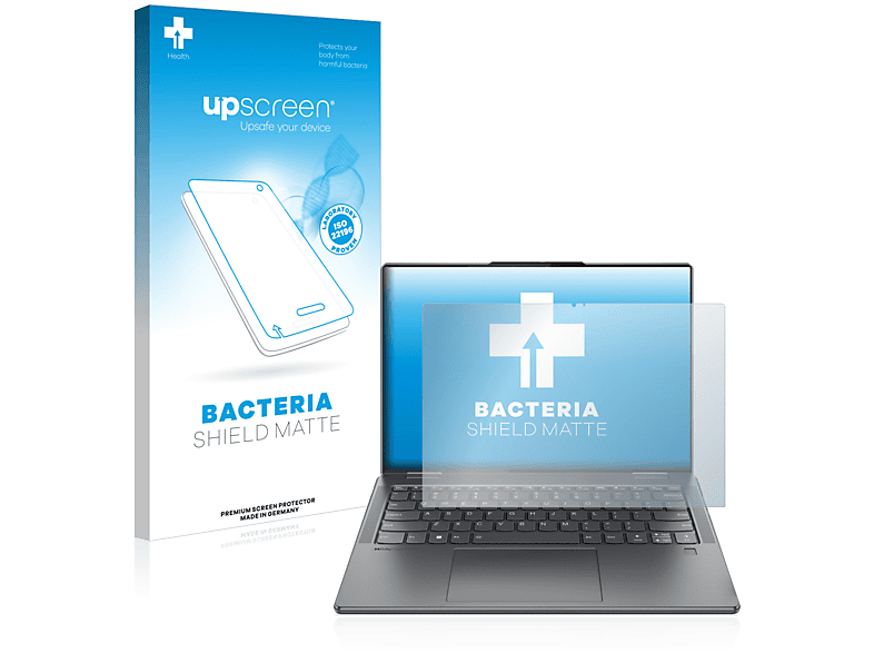 UPSCREEN antibakteriell entspiegelt matte Schutzfolie(für 7i Yoga 2-in-1 16:10) Lenovo 14
