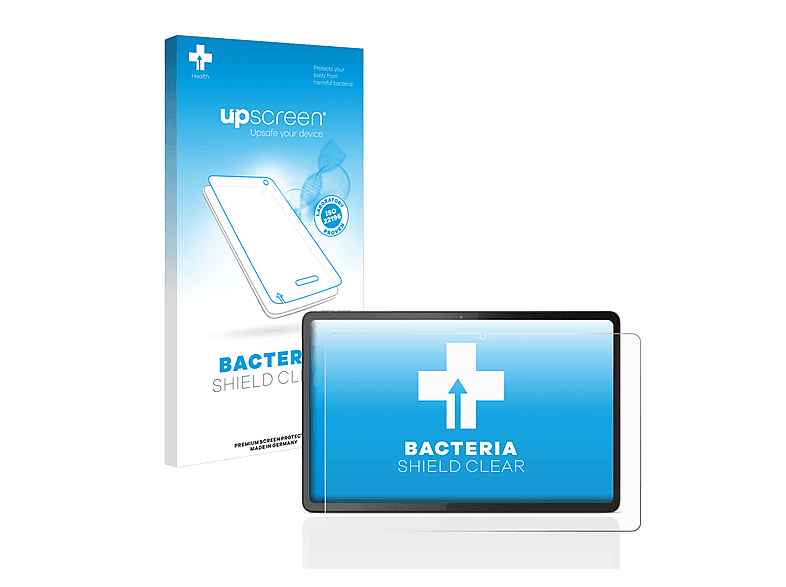UPSCREEN antibakteriell klare Schutzfolie(für Lenovo P11 Tab 2) Gen