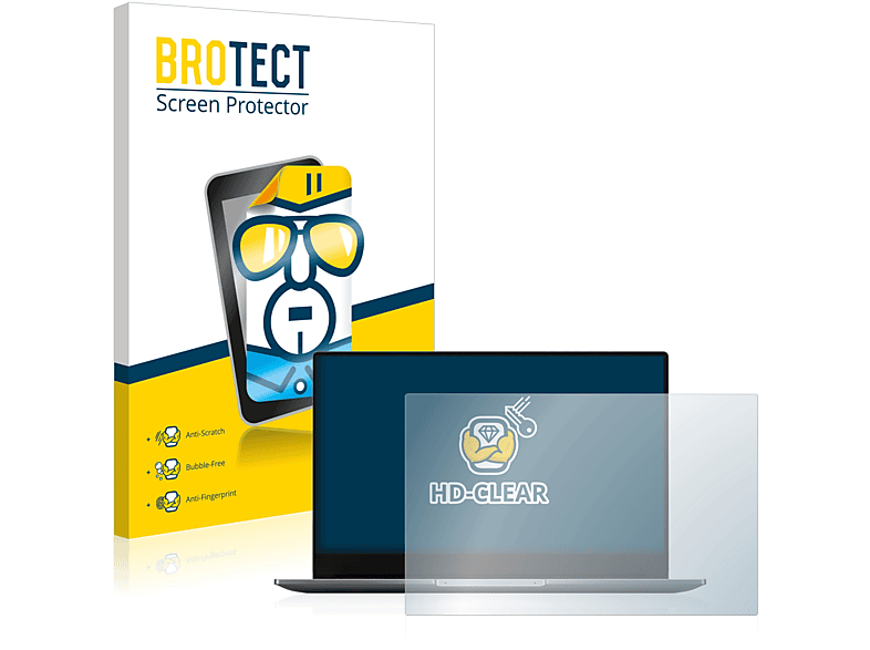 BROTECT klare Schutzfolie(für Honor MagicBook X 14)