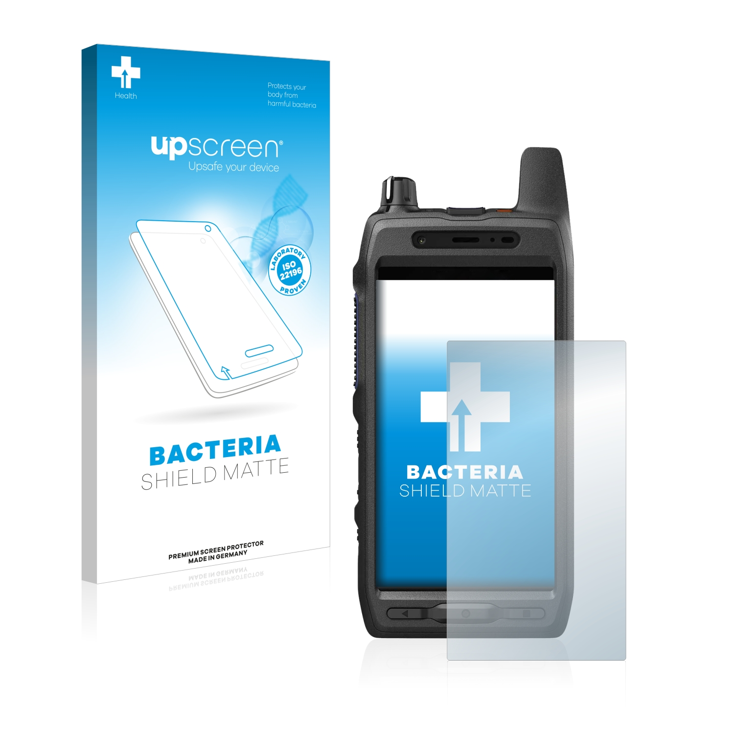 UPSCREEN antibakteriell entspiegelt matte HK2157) Schutzfolie(für Motorola Evolve