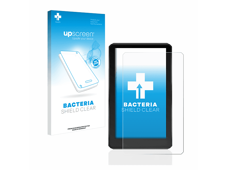 UPSCREEN antibakteriell klare Schutzfolie(für Garmin zumo XT)