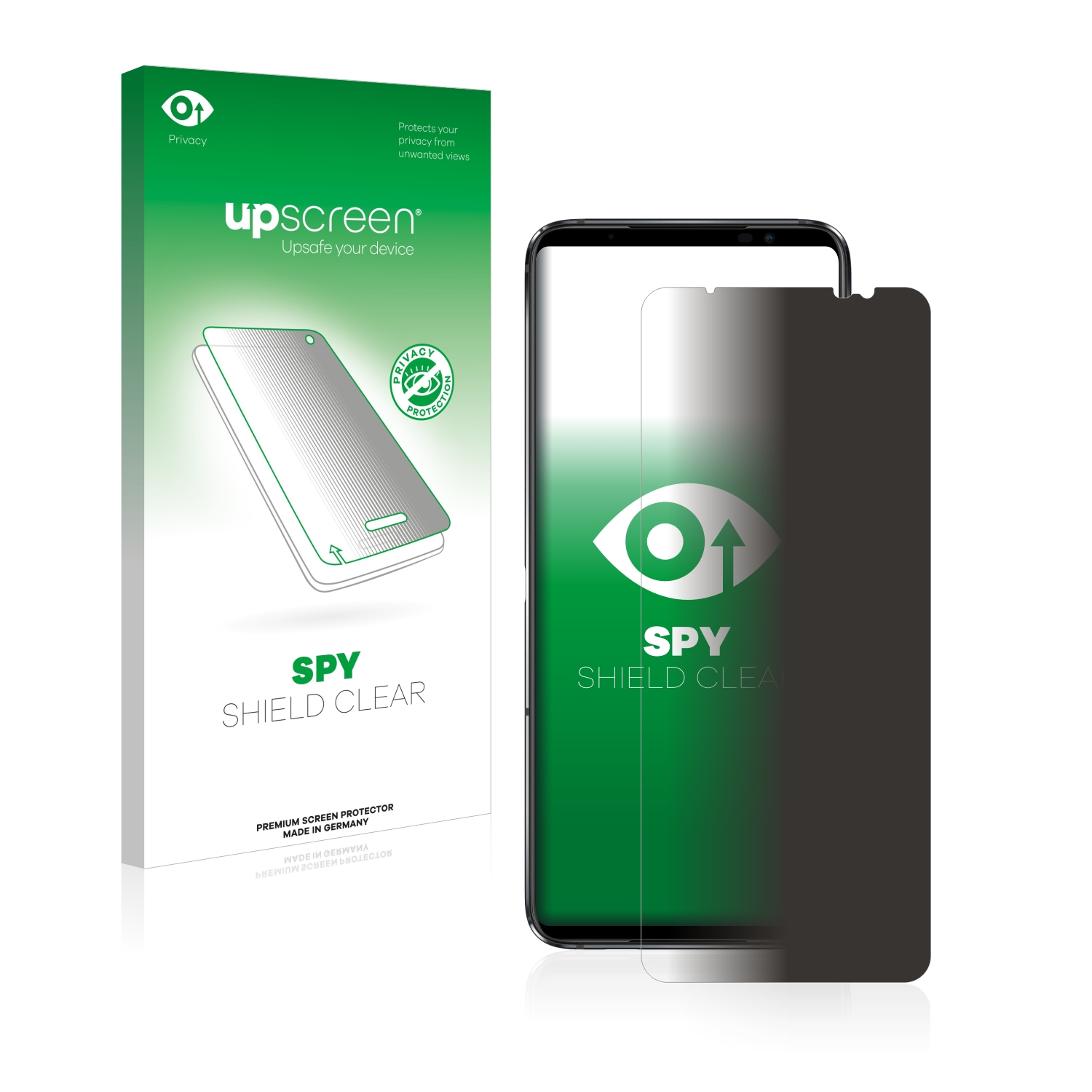 UPSCREEN Anti-Spy ROG Schutzfolie(für ASUS Pro) Phone 6