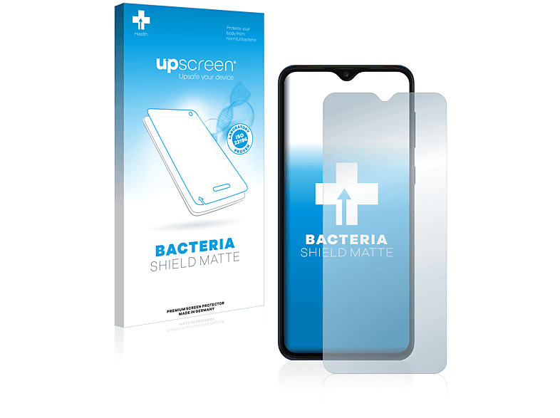 UPSCREEN antibakteriell entspiegelt matte Schutzfolie(für Samsung Galaxy A03 Core)