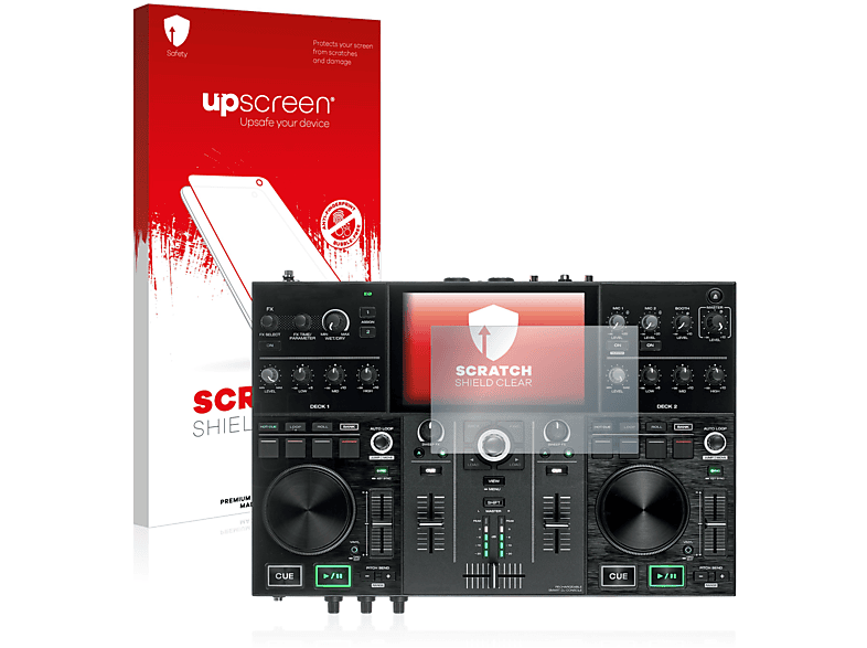Kratzschutz Denon DJ klare UPSCREEN Prime Schutzfolie(für Go)
