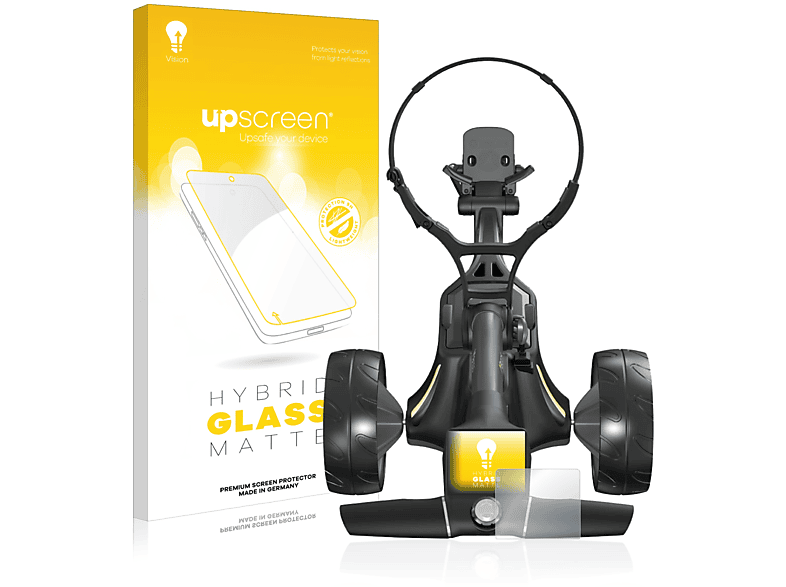 UPSCREEN matte Schutzfolie(für GPS Electric (2022)) M3 Motocaddy Trolley