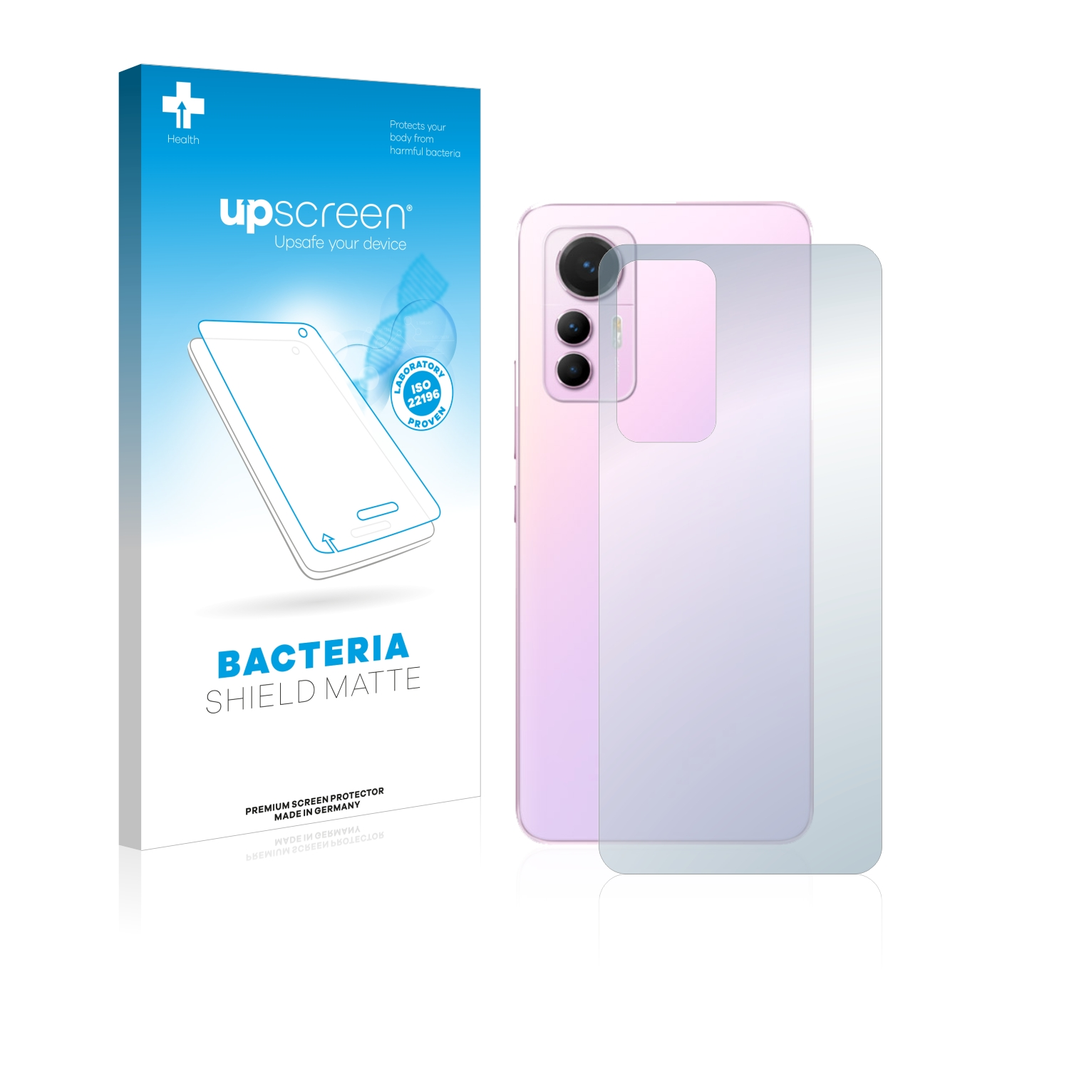 UPSCREEN antibakteriell entspiegelt matte Lite) 12 Xiaomi Schutzfolie(für