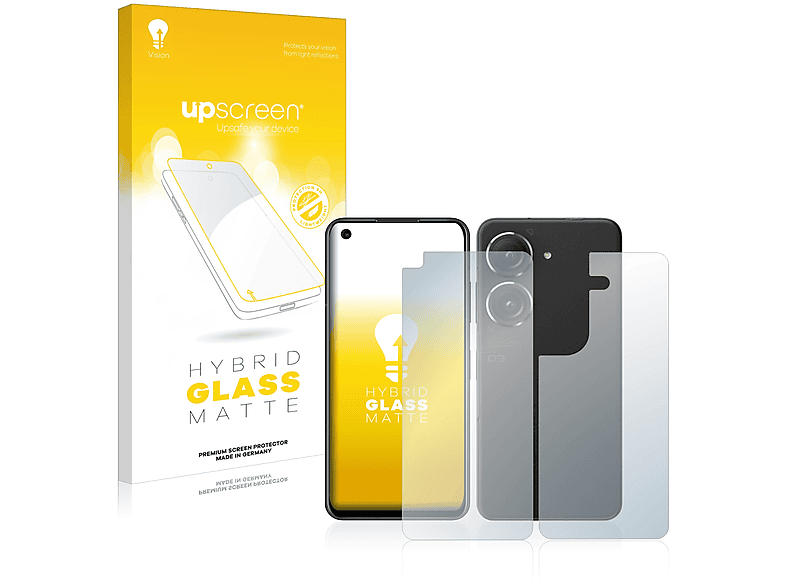 ZenFone matte 9) UPSCREEN ASUS Schutzfolie(für