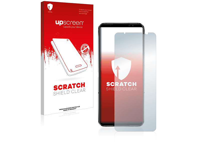 UPSCREEN Kratzschutz klare Schutzfolie(für ROG 6D) Phone ASUS