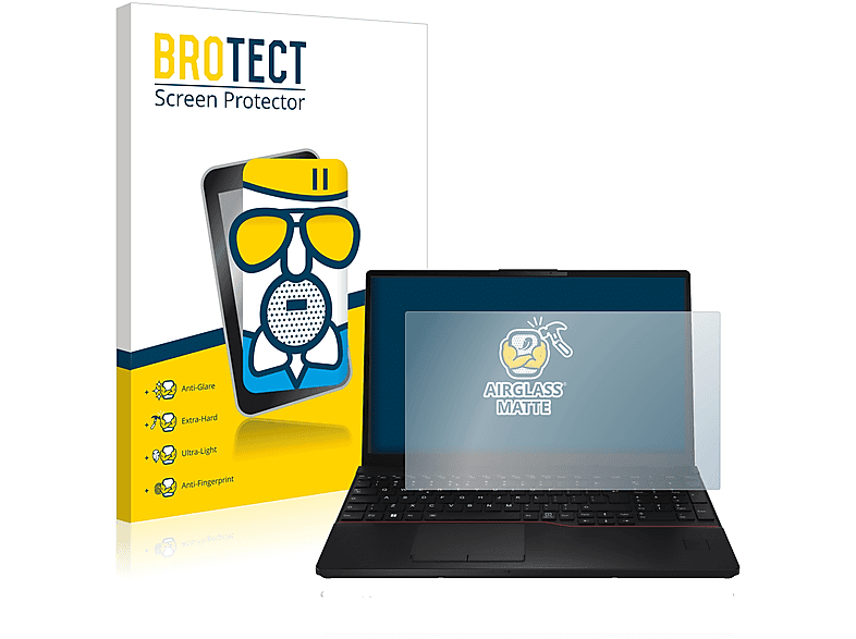 BROTECT Airglass matte Schutzfolie(für Fujitsu Lifebook E5512) | Pflege & Schutz