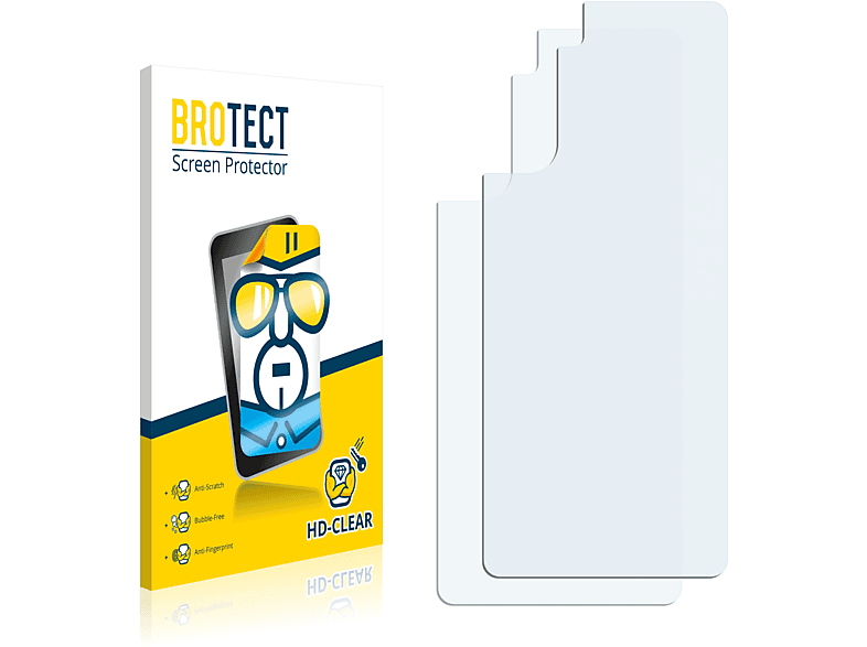 BROTECT 2x klare Schutzfolie(für Samsung Galaxy S21 Plus 5G)