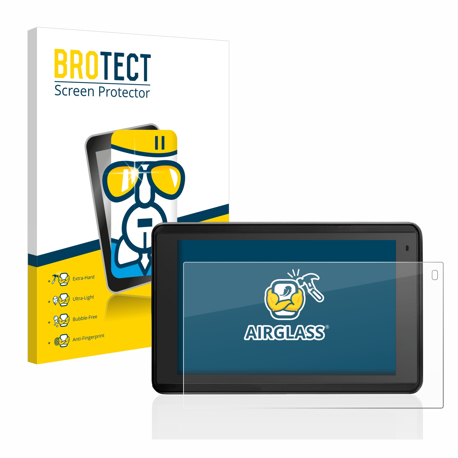 Aera BROTECT 660) Airglass Schutzfolie(für klare Garmin