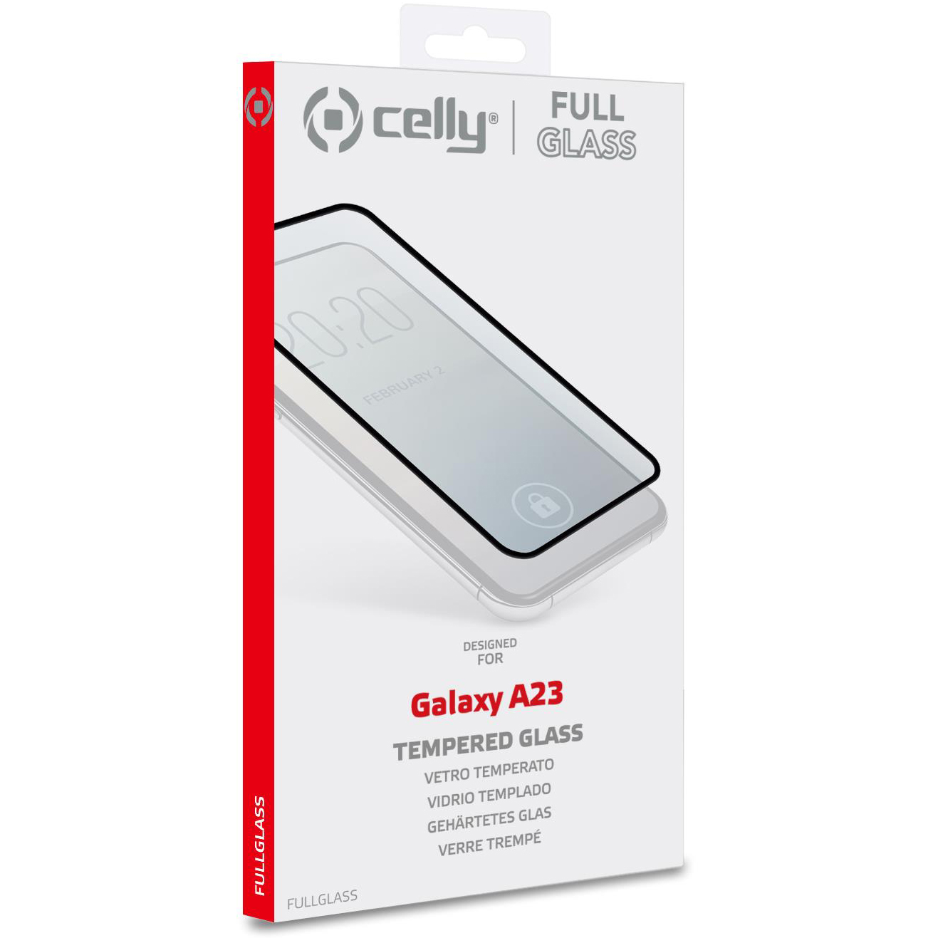 CELLY Displayschutzfolie aus gehärtetem Glas Galaxy A53 M23 / / M33/ Edition) M23 / Displayschutz(für Galaxy Enterprise A23 A23 / 5G M33 Samsung