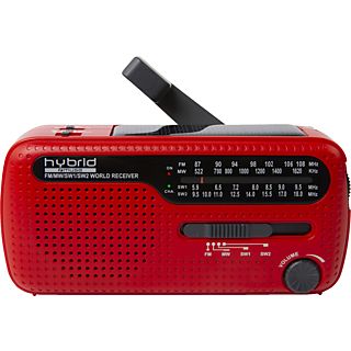 Radio portátil  - MH-07 RED MUSE, Rojo
