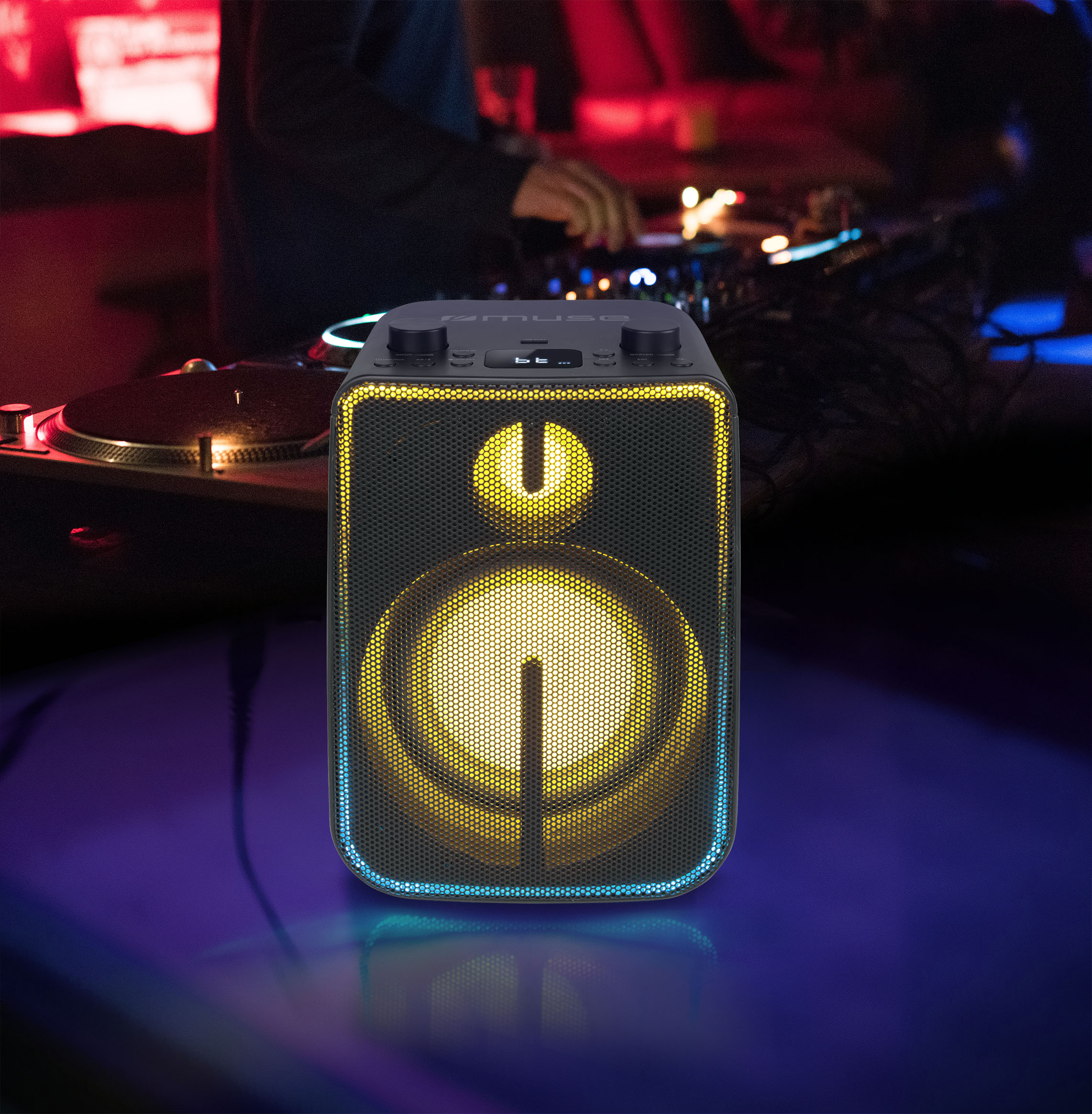 Party DJ Box, M-1802 schwarz MUSE
