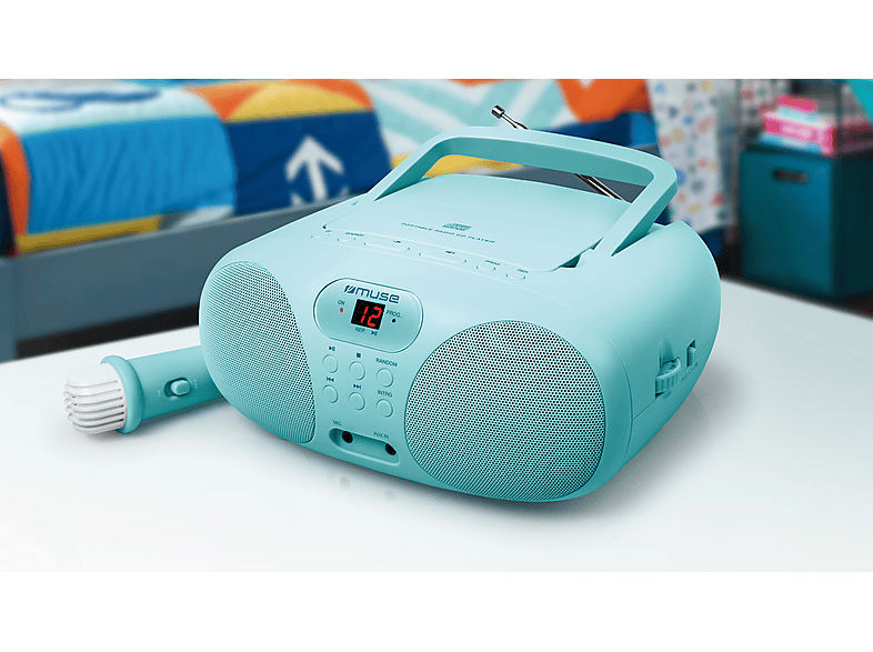 Radio CD | MUSE MD-203 KB, 2 W, FM analógico | MediaMarkt